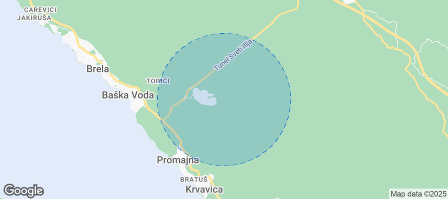 Discover Općina Baška Voda Airbnb Analytics